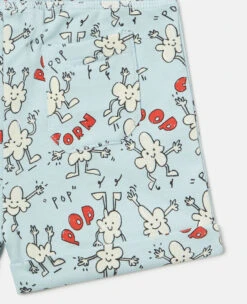 STELLA MCCARTNEY Popcorn Print Sweat Shorts -Stella Mccartney Store 00f2248201eb4cc6bfc153424c7cd460daae996c K01421PK03684210 Y