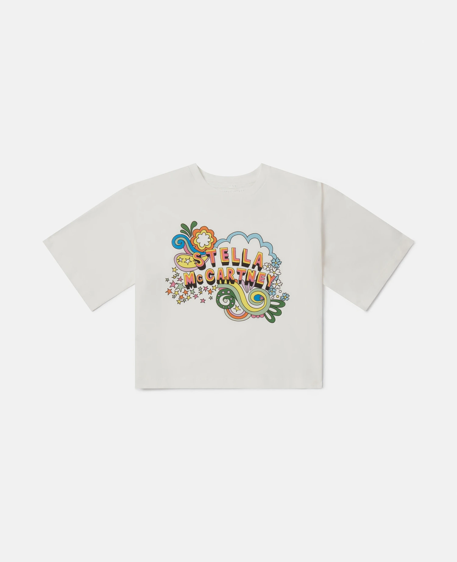 STELLA MCCARTNEY Stella Festival Print Boxy T-Shirt 3 STELLA MCCARTNEY Stella Festival Print Boxy T-Shirt