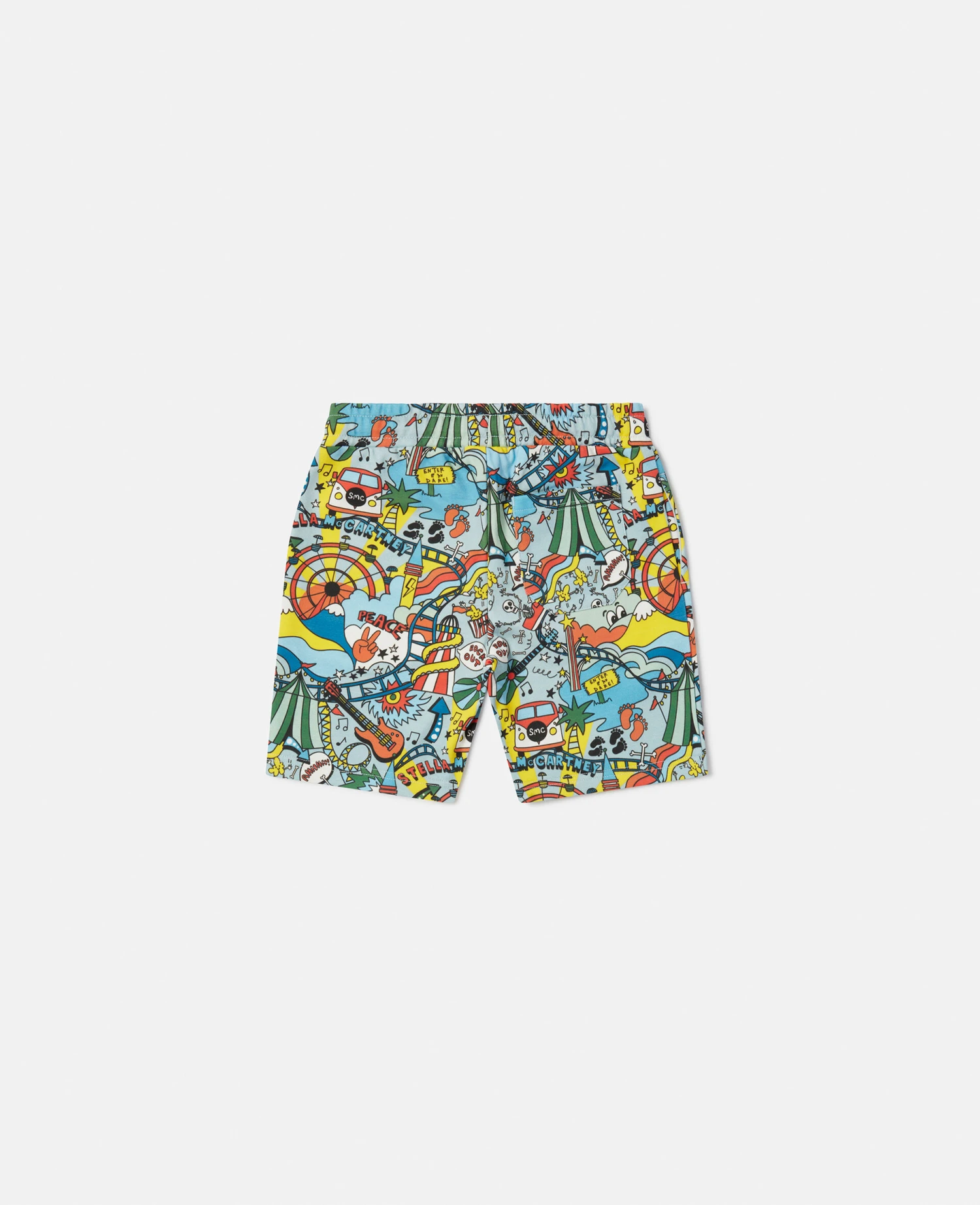 STELLA MCCARTNEY Rollercoaster Print Sweat Shorts 5 STELLA MCCARTNEY Rollercoaster Print Sweat Shorts - Image 3