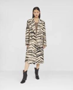 STELLA MCCARTNEY Tiger Print Double-Breasted Coat 7 STELLA MCCARTNEY Tiger Print Double-Breasted Coat -Stella Mccartney Store 0271265b6ad61151d78f817d404b091866de3916 6600083BJ8069907 H