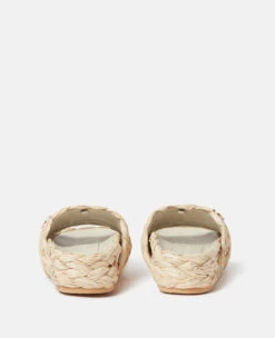 STELLA MCCARTNEY Skyla Raffia Slides 10 STELLA MCCARTNEY Skyla Raffia Slides -Stella Mccartney Store 02929875b22e1e3cdceac943287a9cf64ac40ab5 810206E001098500 P