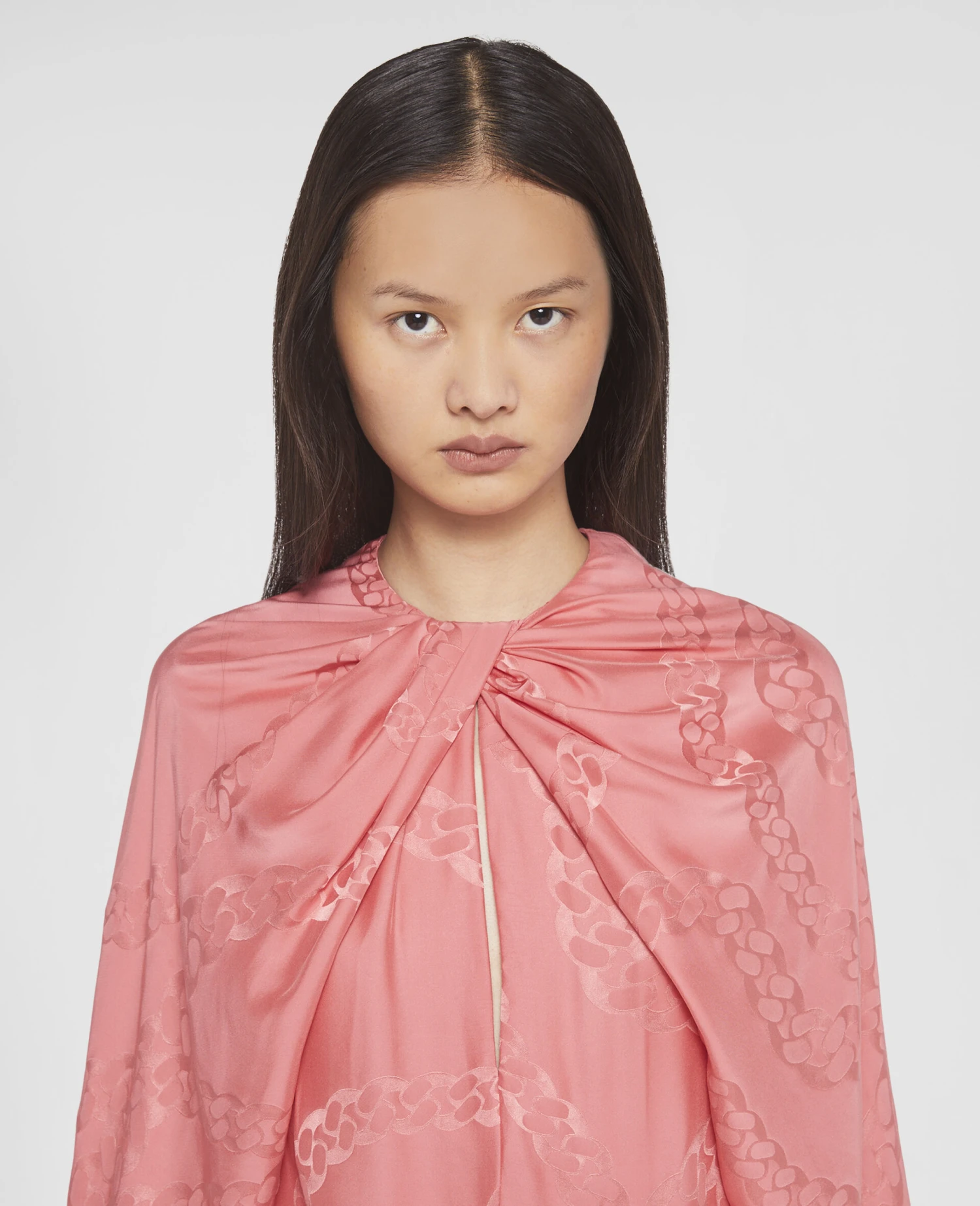 STELLA MCCARTNEY Falabella Chain Silk Jacquard Top 6 STELLA MCCARTNEY Falabella Chain Silk Jacquard Top - Image 4