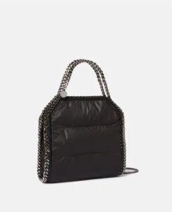 STELLA MCCARTNEY Falabella Quilted Eco Nylon Mini Tote Bag -Stella Mccartney Store 0516b20cef4ff2e474397734e4721c75b517afc8 371223WP00901000 G