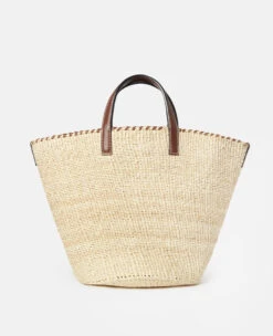 STELLA MCCARTNEY Logo Raffia Medium Basket Bag 11 STELLA MCCARTNEY Logo Raffia Medium Basket Bag -Stella Mccartney Store 05d8d2b94bc0b2721cb840d04f5eefd80f497c53 7B0043WP01949500 Y