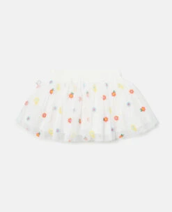 STELLA MCCARTNEY Flower Embroidery Tulle Skirt -Stella Mccartney Store 06487c1382aae5daacf8d9a770fdab8cea0635e3 K01986PK03658434 P
