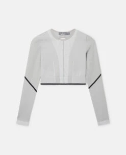 STELLA MCCARTNEY TrueStrength Seamless Yoga Cropped Top