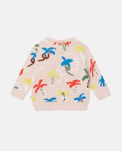 STELLA MCCARTNEY Palm Tree Print Sweatshirt -Stella Mccartney Store 0b09dd360cac20f738cf73c867610e3c035f08d5 K01618PK03378434 P