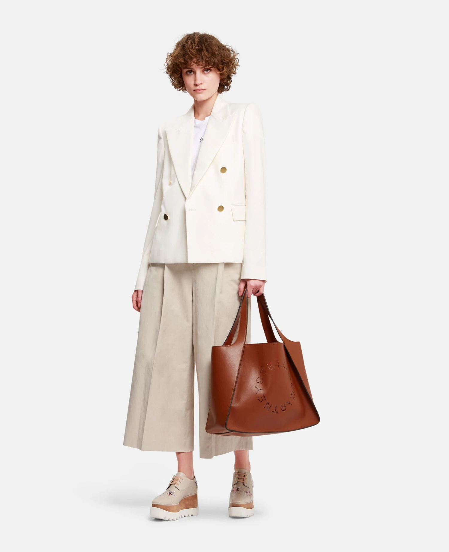 STELLA MCCARTNEY Stella Logo Tote Bag 6 STELLA MCCARTNEY Stella Logo Tote Bag - Image 4