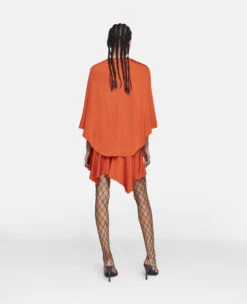 STELLA MCCARTNEY Satin Cropped Cape Top 8 STELLA MCCARTNEY Satin Cropped Cape Top -Stella Mccartney Store 0bb86ee41be1fdfefc6c70567305518bd17e3828 6T00983BU3597516 G