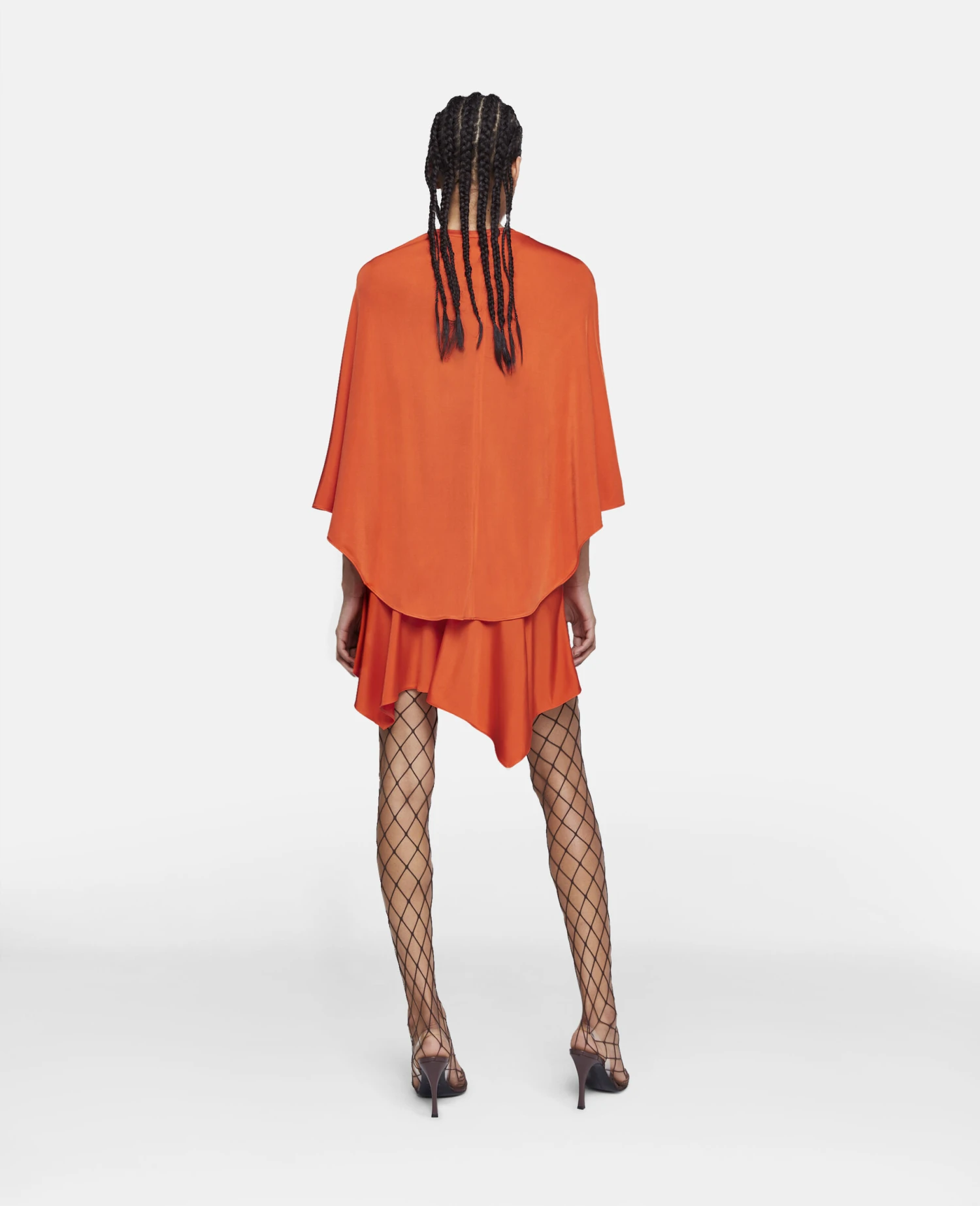 STELLA MCCARTNEY Satin Cropped Cape Top 5 STELLA MCCARTNEY Satin Cropped Cape Top - Image 3