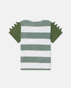 STELLA MCCARTNEY Double Gecko Striped T-Shirt -Stella Mccartney Store 0c0cabcb0ebbeb89bd079196e21223a7e1c38a96 K01465PK04203715 P