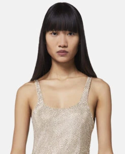 STELLA MCCARTNEY Crystal Strass Silk Mini Dress -Stella Mccartney Store 0cdfb7fdc3e975b9f4f498f4d02b4b9108b7b981 6A01883BP0298000 P