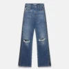 STELLA MCCARTNEY Petite Vintage Wash Deconstructed Jeans -Stella Mccartney Store 0d37a409ff08bd400ad027d98930eaa7ff3ab8da 6D01293SPH274406 C 1