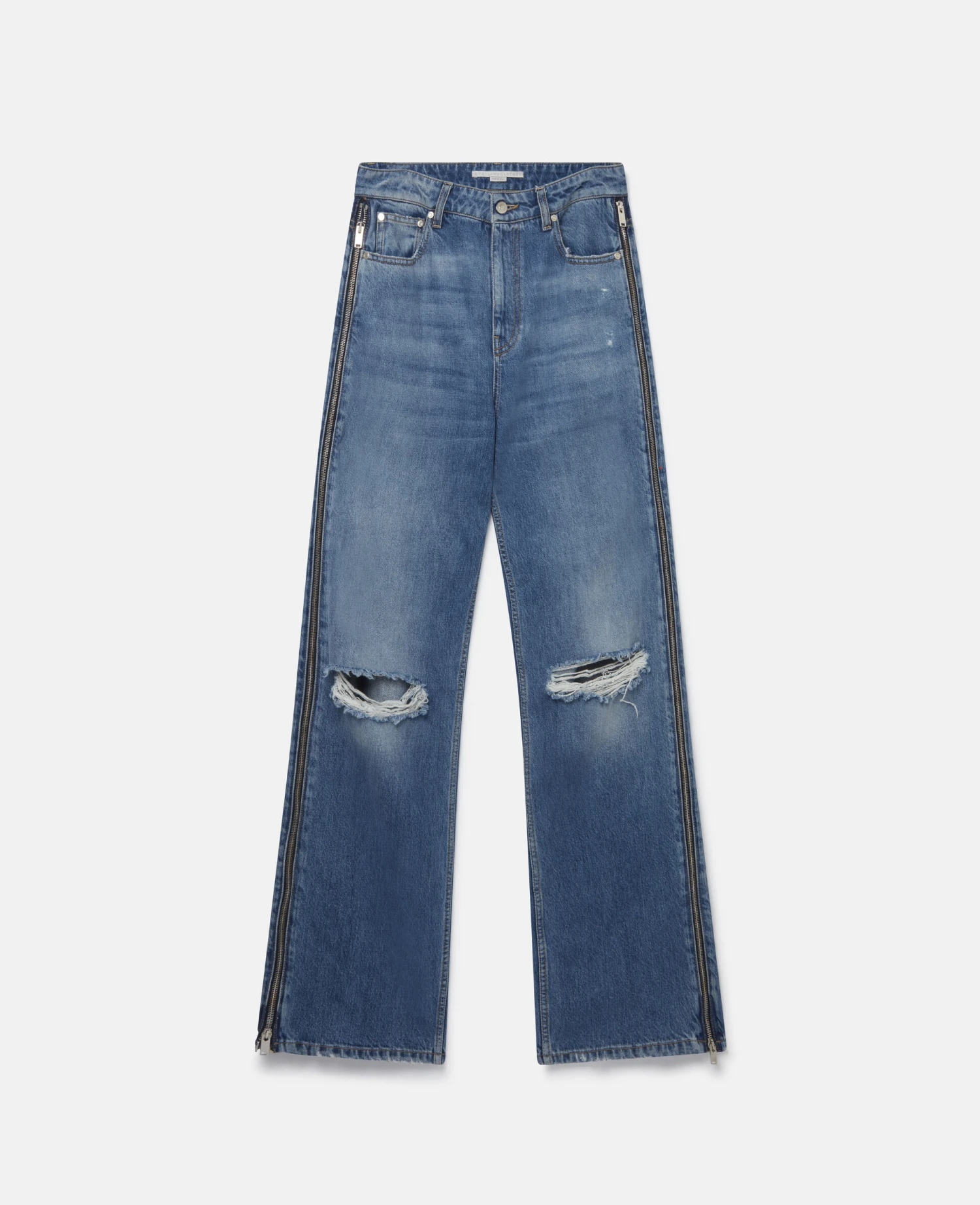 STELLA MCCARTNEY Petite Vintage Wash Deconstructed Jeans 3 STELLA MCCARTNEY Petite Vintage Wash Deconstructed Jeans