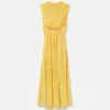STELLA MCCARTNEY Falabella Chain Pleat Front Double Satin Maxi Dress 2 STELLA MCCARTNEY Falabella Chain Pleat Front Double Satin Maxi Dress -Stella Mccartney Store 0f46b6333e7d2a4d766c958722d945ca523fa0a0 6A01403BU2037003 C