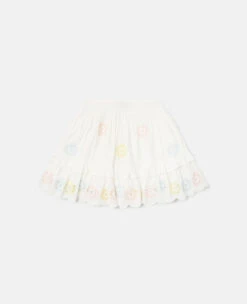 STELLA MCCARTNEY Flower Crochet Flared Skirt -Stella Mccartney Store 102ad79e5a098beac24c2ad778978a140a29aded K01441PK04758434 P