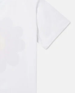STELLA MCCARTNEY Stella Logo Graphic Flower T-Shirt -Stella Mccartney Store 1032be2bd5706bd382f2cc1a5e637fd41a3d2401 K01184PK01479000 Y