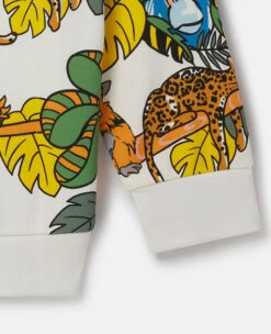 STELLA MCCARTNEY Jungle Print Sweatshirt 9 STELLA MCCARTNEY Jungle Print Sweatshirt -Stella Mccartney Store 10b235adf262b823511a1af283833f2a61ce1364 K01269PK03309011 Y