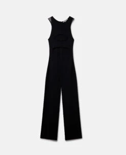 STELLA MCCARTNEY 'Levels Of Transparency' Compact Knit Jumpsuit