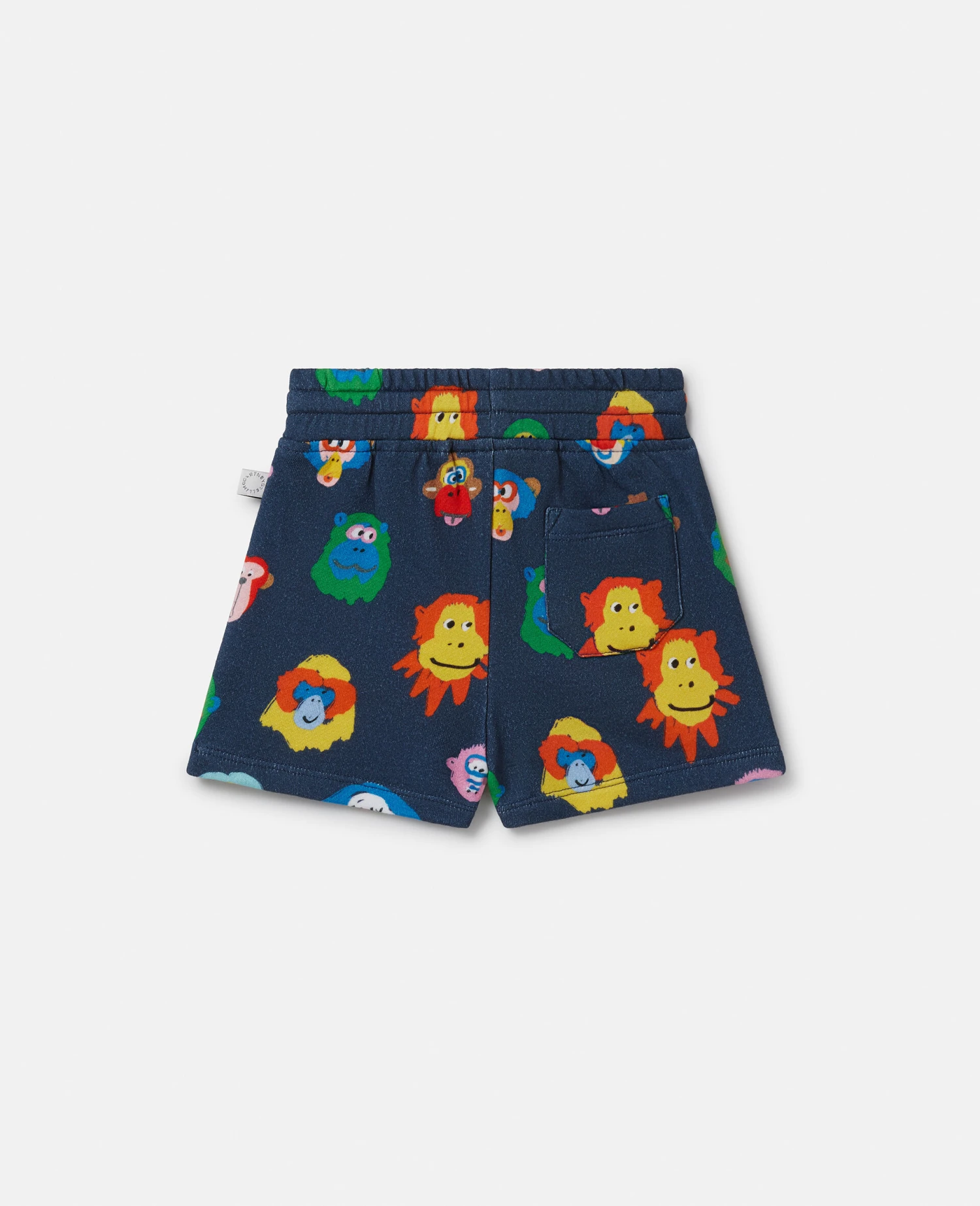 STELLA MCCARTNEY Baby Monkey Print Sweat Shorts 5 STELLA MCCARTNEY Baby Monkey Print Sweat Shorts - Image 3