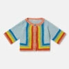 STELLA MCCARTNEY Rainbow Patchwork Cardigan -Stella Mccartney Store 12c6362cacc2886419a3cda5e7525d3d57440948 K01757PK04238475 C