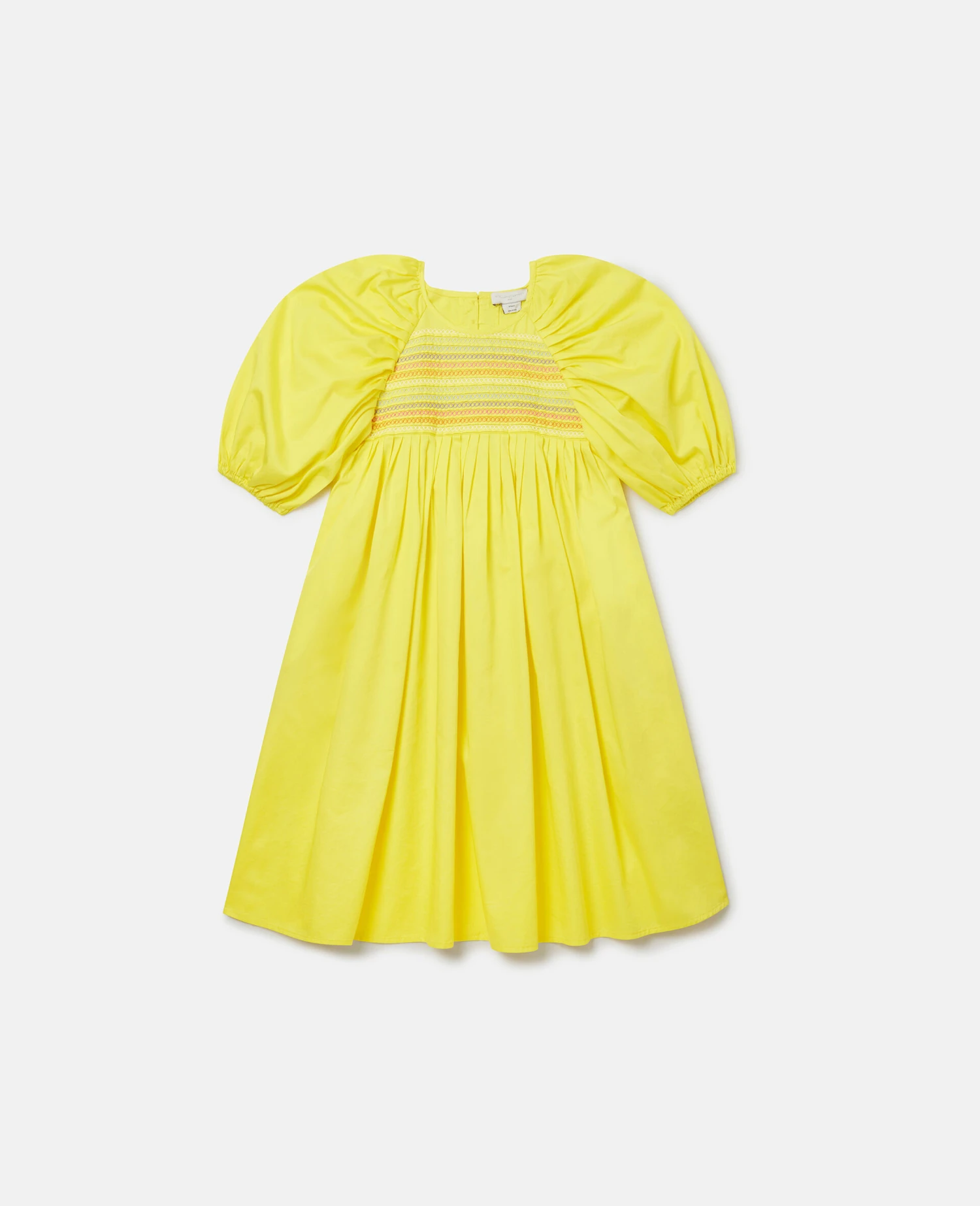 STELLA MCCARTNEY Flower Line Embroidery Smock Dress 3 STELLA MCCARTNEY Flower Line Embroidery Smock Dress