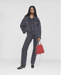 STELLA MCCARTNEY Crystal Pinstripe Oversized Denim Jacket 7 STELLA MCCARTNEY Crystal Pinstripe Oversized Denim Jacket -Stella Mccartney Store 159c8aa065a25d06e0043e106936f68d9d775485 6D00593SPH121082 H