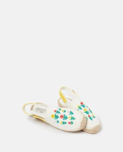 STELLA MCCARTNEY Flower Embroidery Espadrille Sandals -Stella Mccartney Store 15b525fb0f9bae4bd7d1567c1cadc2286d30b953 K01874PK04819002 Y