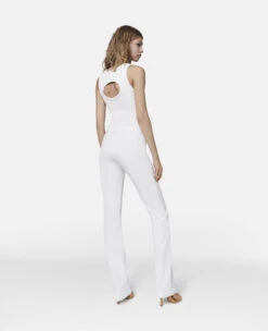 STELLA MCCARTNEY S-Wave Ribbed Tank Top 8 STELLA MCCARTNEY S-Wave Ribbed Tank Top -Stella Mccartney Store 162c62758e67120f30da235d0ffcd2fb0a23056e 6J01293SPX319000 G