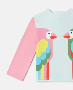 STELLA MCCARTNEY Double Parrot Print Frill Swim Top And Bikini Briefs -Stella Mccartney Store 16eb9da4f95eb5aae46132a6906efecb9ce4d2f1 K01666PK00128475 G