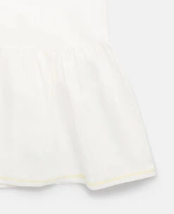 STELLA MCCARTNEY Parrot Embroidery Linen Dress -Stella Mccartney Store 17b2b55f618fc22a409ba221d69267ffb97c6c88 K01893PK00139002 Y