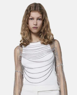 STELLA MCCARTNEY S-Wave Ribbed Tank Top 9 STELLA MCCARTNEY S-Wave Ribbed Tank Top -Stella Mccartney Store 17ea2ee311d78660e4da389e468b820085820db0 6J01293SPX319000 P