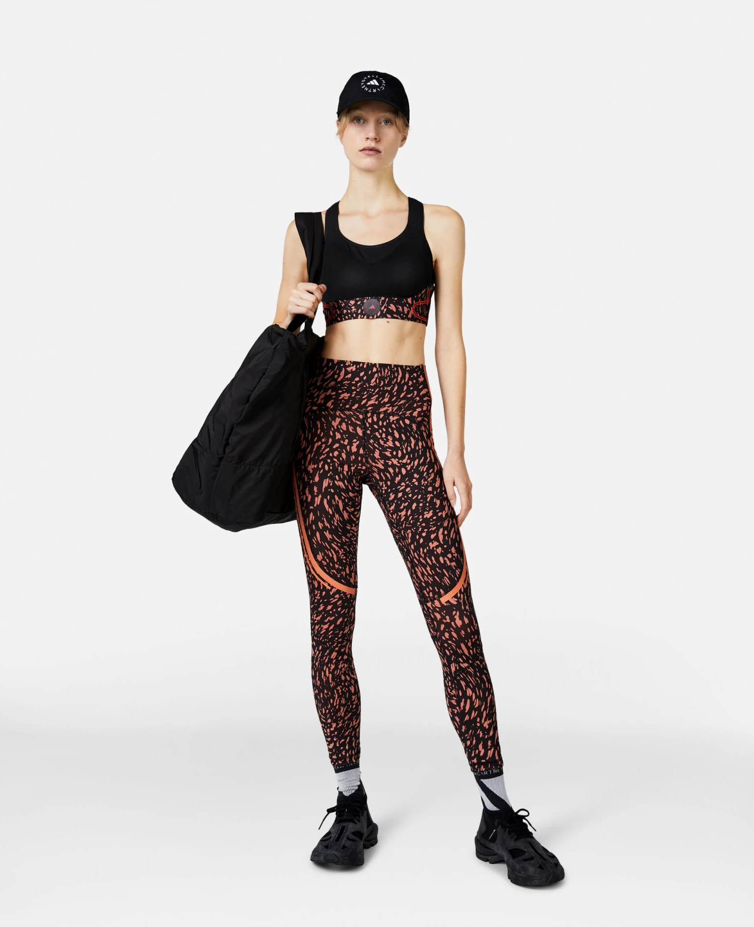 STELLA MCCARTNEY TruePace Sea Spray Print Training Leggings 4 STELLA MCCARTNEY TruePace Sea Spray Print Training Leggings - Image 2