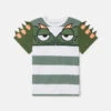 STELLA MCCARTNEY Double Gecko Striped T-Shirt -Stella Mccartney Store 1cf9d9c49e947a0142814fec115efadbae9accef K01465PK04203715 C