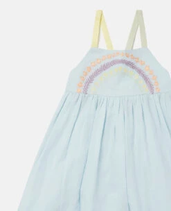 STELLA MCCARTNEY Flower Line Embroidery Dress -Stella Mccartney Store 1f01529c02e3e28b7803e5af6556a9665c58d77c K01547PK00134210 G