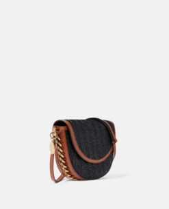 STELLA MCCARTNEY Frayme Woven Raffia Medium Flap Shoulder Bag -Stella Mccartney Store 1fbea6ddd931f93ce7531c111380b1fcb3737aae 7B0006WP01441000 G