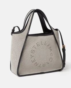 STELLA MCCARTNEY Stella Logo Cotton Canvas Crossbody Bag -Stella Mccartney Store 211b7a4743438907244b89813a9d5bb4208f90e5 513860WP01381000 G