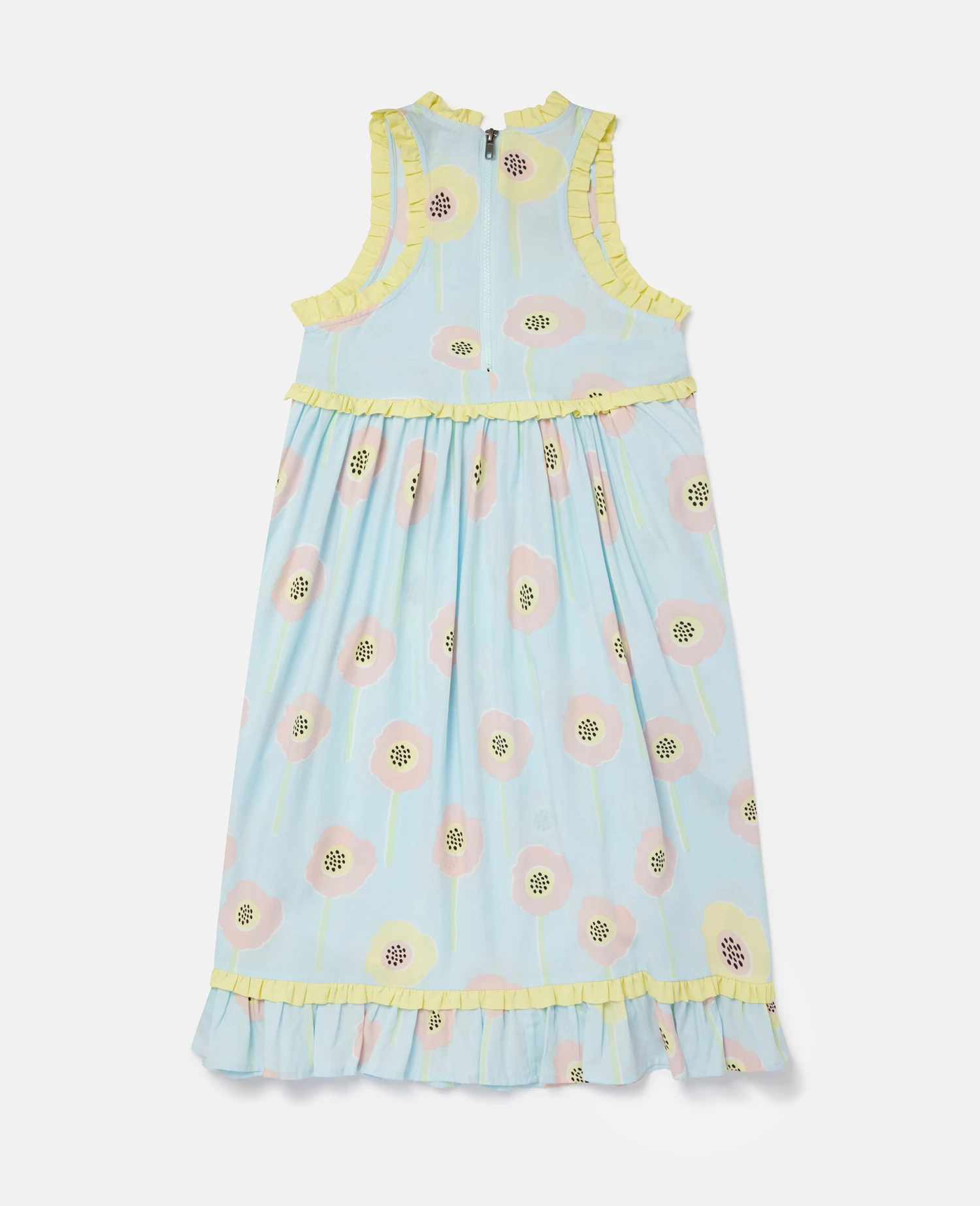 STELLA MCCARTNEY Sunflower Print Frill Trim Dress 5 STELLA MCCARTNEY Sunflower Print Frill Trim Dress - Image 3