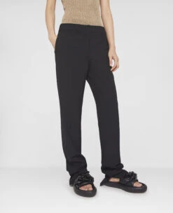 STELLA MCCARTNEY Split Cuff Straight Leg Trousers 9 STELLA MCCARTNEY Split Cuff Straight Leg Trousers -Stella Mccartney Store 2643481809edc3e4b01358cdeab491b52a31f539 6400743AU7011000 P
