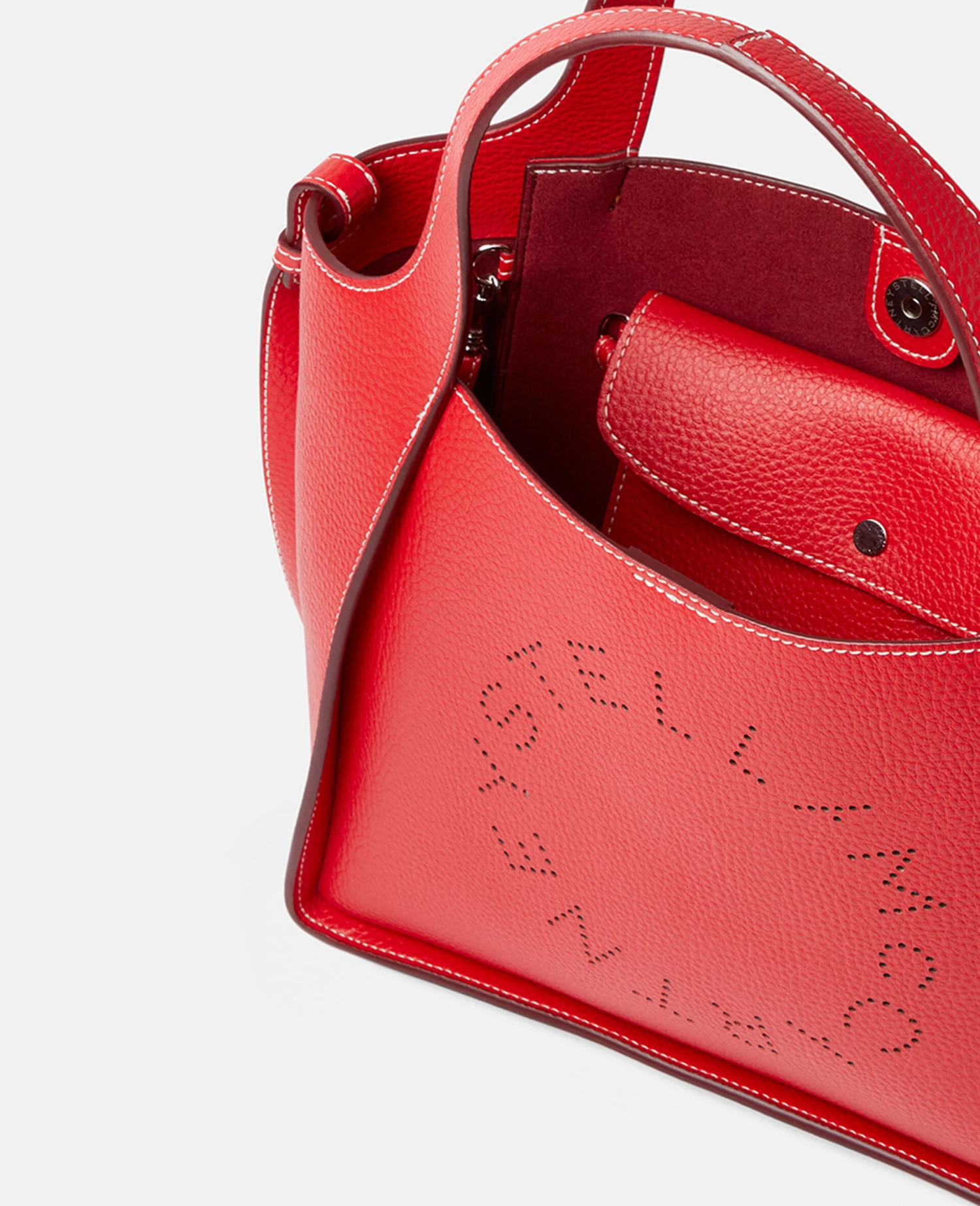 STELLA MCCARTNEY Stella Logo Grainy Alter Mat Crossbody Bag 7 STELLA MCCARTNEY Stella Logo Grainy Alter Mat Crossbody Bag - Image 5