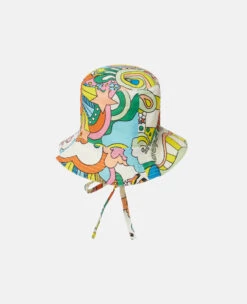 STELLA MCCARTNEY 'Love To Dream' Print Bucket Hat -Stella Mccartney Store 27fe6137496cf3d040a040738c421d4a2d68aa45 K01378PK03529002 P