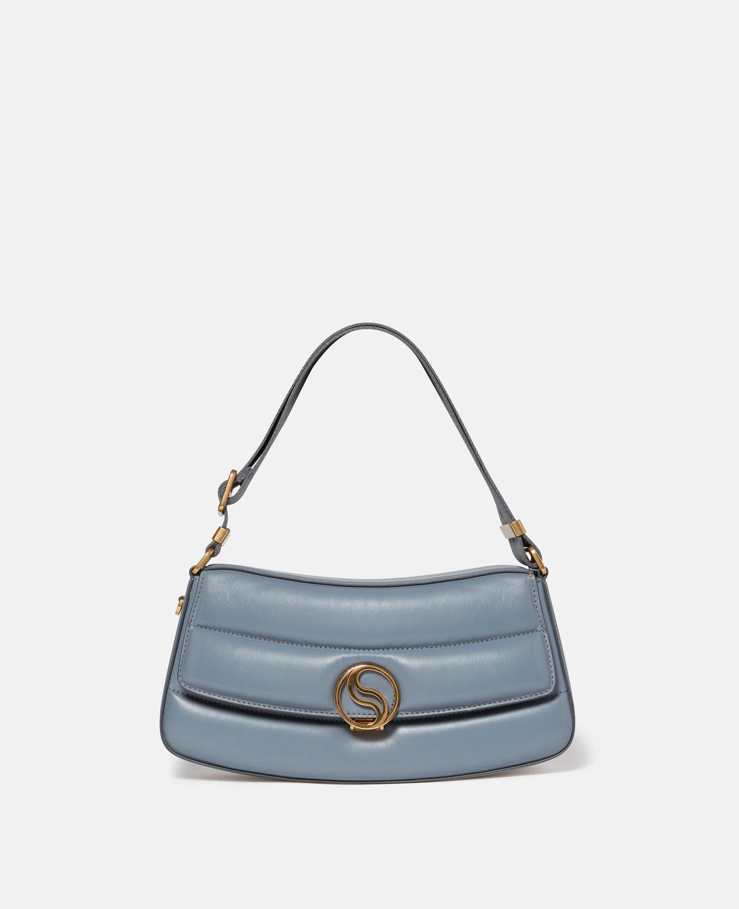 STELLA MCCARTNEY S-Wave Padded Shoulder Bag 3 STELLA MCCARTNEY S-Wave Padded Shoulder Bag