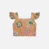 STELLA MCCARTNEY Retro Flower Print Crop Top -Stella Mccartney Store 2ac86d4d46c0dd4527b1d802b6d106f4606ae047 K02040PK04067500 C