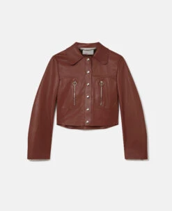 STELLA MCCARTNEY Zip Front Alter Mat Shirt Jacket