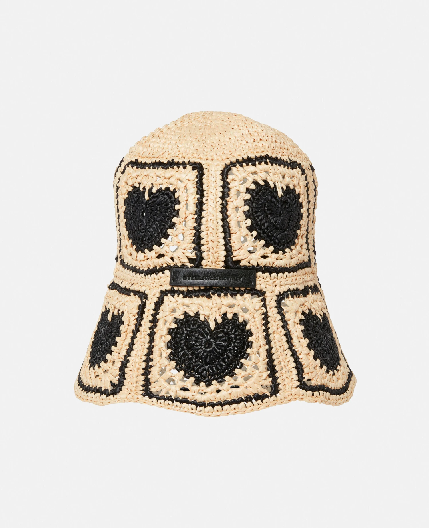 STELLA MCCARTNEY Heart Crochet Bucket Hat 3 STELLA MCCARTNEY Heart Crochet Bucket Hat