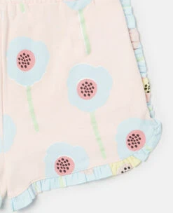 STELLA MCCARTNEY Flower Print Frill Trim Sweat Shorts 7 STELLA MCCARTNEY Flower Print Frill Trim Sweat Shorts -Stella Mccartney Store 3218ba05f1f03c38d36230ce01d46273ea24aafd K02063PK04018434 Y