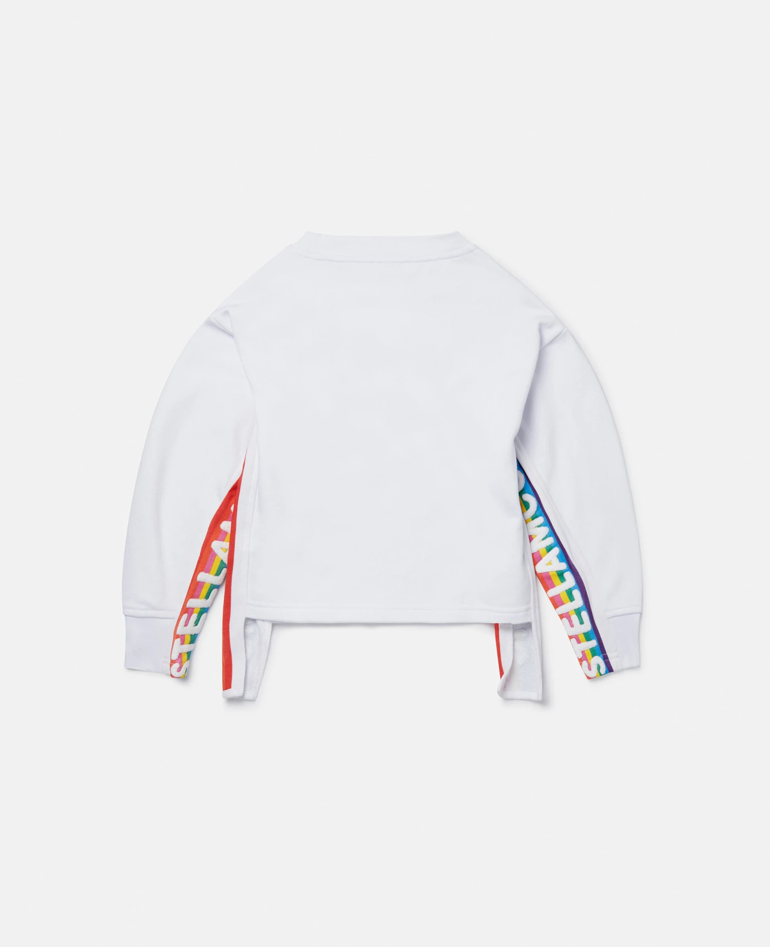 STELLA MCCARTNEY Rainbow Logo Tape Sweatshirt 5 STELLA MCCARTNEY Rainbow Logo Tape Sweatshirt - Image 3