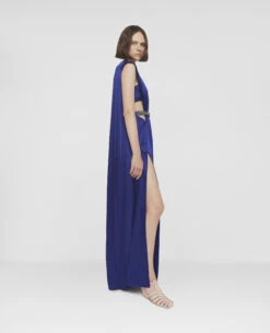 STELLA MCCARTNEY Belted Pleat Front Double Satin Evening Dress 8 STELLA MCCARTNEY Belted Pleat Front Double Satin Evening Dress -Stella Mccartney Store 339cf76edd8882b5c8fa40952c43f707676817b0 6A01383AU3094200 G