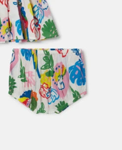 STELLA MCCARTNEY Jungle Print Dress And Bloomers Set -Stella Mccartney Store 342eefec3ac71bf00cf43e26a162df8d3011c0c7 K02280PK03639002 Y