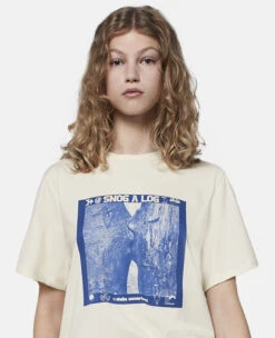 STELLA MCCARTNEY Snog-a-Log Regenerative Cotton T-Shirt -Stella Mccartney Store 3827e990610a6c8aecfb75b4c833b83808489cce 6J01793SPX499500 P
